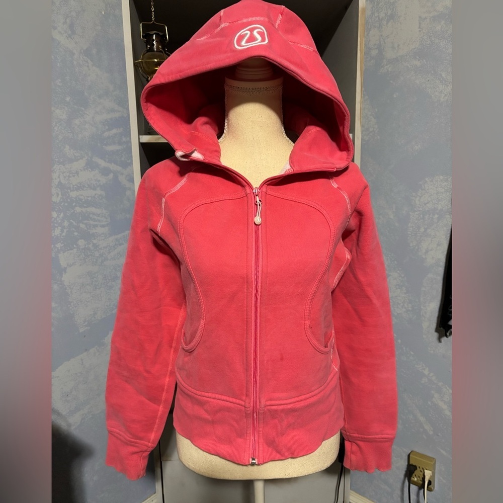 lululemon athletica Pink  Hoodie size 6 - Picture 2 of 9